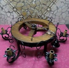 Lampadario stile rustico usato  Acerra