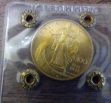 100 lire 1931 usato  L Aquila