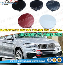 Capa de gancho de reboque para-choque dianteiro pintada para BMW X6 F16M XDrive Sport 2015 - 2019 comprar usado  Enviando para Brazil