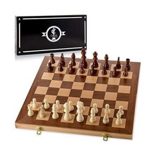 Jogos de tabuleiro Xadrez Armory 15" conjunto de xadrez de madeira caixa EX comprar usado  Enviando para Brazil