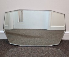 Vintage mirror frameless for sale  WALLINGTON