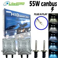 Kit de conversão H7 H7R xenônio HID conjunto de lâmpadas de faróis par 55W lastro Canbus Pro comprar usado  Enviando para Brazil