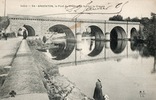 Cpa argenton pont d'occasion  Saint-Amans-Soult