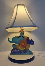 Usado, Lâmpada Arca de Noé quarto de bebê infantil luz 17 1/2" altura luz rima bebê comprar usado  Enviando para Brazil