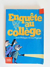 Enquete college jean d'occasion  Paris XVIII