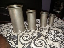 Set boccali peltro usato  Roma