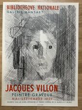 Jacques villon affiche d'occasion  Paris VIII