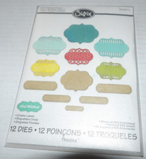 Sizzix ellison thinlits for sale  Dearborn Heights