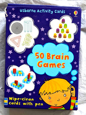 Usborne brain games for sale  Canton