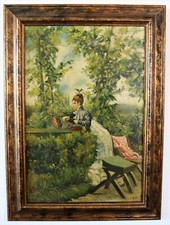 Dipinto giardino estivo usato Dipinto giardino estivo usato  Treviglio