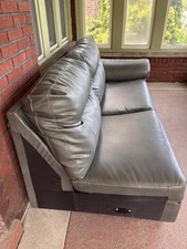 Faux leather gray for sale  Pittsburgh