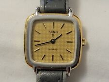 Raro Vintage H. Stern (Eterna) 153.6466.20 Quartzo Quadrado Banhado a Ouro Feminino... comprar usado  Enviando para Brazil
