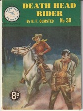 Usado, Vintage Australiano: Frontier Western #38 Death Head Rider - SHP 1954 comprar usado  Enviando para Brazil