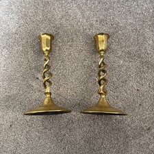 Vintage pair brass for sale  BRISTOL