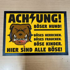 Achtung böser hund gebraucht kaufen  Halle
