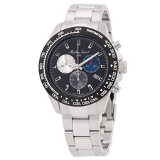 Relógio masculino Mathey-Tissot Chrono II cronógrafo quartzo mostrador preto H938CHAN comprar usado  Enviando para Brazil