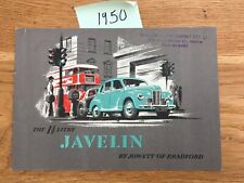 Jowett javelin 1949 for sale  HITCHIN