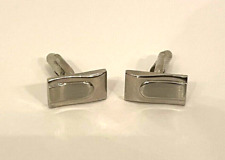 Burberry silver cufflinks for sale  LONDON