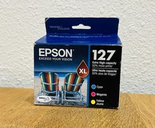 Tinta genuína Epson 127 cores XL alta capacidade T127520-/T127520-CP nova -m comprar usado  Enviando para Brazil