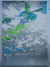 Poster plakat kanu gebraucht kaufen  München