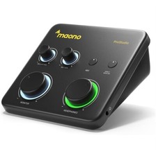 Interface de áudio USB MAONO para interface de PC entrada XLR 24-bit/192kHz para gravação comprar usado  Enviando para Brazil