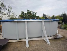 Piscina fuoriterra acciaio usato  Pontecagnano Faiano