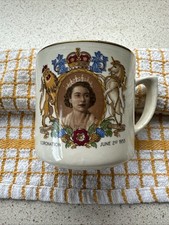Elizabeth coronation mug for sale  LEIGH-ON-SEA