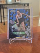 Tênis 2024 Topps grafite Marta Kostyuk azul refrator paralelo /50 comprar usado  Enviando para Brazil