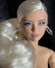 Boneca Barbie colecionadora olhos loiros/azul Mattel-articulada-nua-X-1 comprar usado  Enviando para Brazil