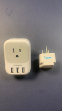 Travel universal adapters for sale  Glen Ellyn