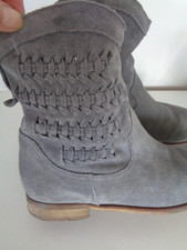 Graue sommerstiefeletten gr gebraucht kaufen  Bad Schussenried