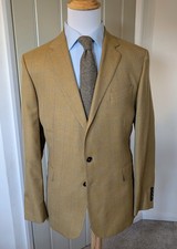 Crombie mustard windowpane for sale  BELPER