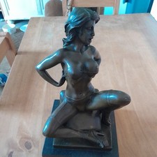 Bronze sculpture erotic for sale  HYTHE