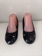 Black patent flat for sale  CHATHAM