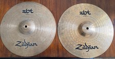 Conjunto de pratos Zildjian ZBT Hi Hat 14" superior e inferior comprar usado  Enviando para Brazil