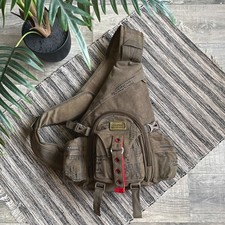☠️PILOT Diesel Style Vintage Anos 00 Bolsa Estilingue Mochila Messanger Unissex comprar usado  Enviando para Brazil