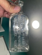 Frasco de prescrição antigo de Salt Lake City, Utah. Druehl & Franken. C. 1900 comprar usado Frasco de prescrição antigo de Salt Lake City, Utah. Druehl & Franken. C. 1900 comprar usado  Enviando para Brazil