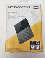 Usado, Disco rígido externo Western Digital 4TB WD novo caixa aberta comprar usado  Enviando para Brazil