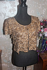 Vintage topshop gold for sale  HAWICK