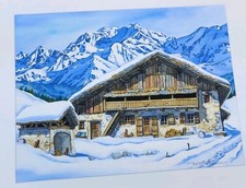 Aquarelle originale. vieux d'occasion  Cazouls-lès-Béziers