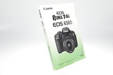 Manual de instruções da câmera Canon EOS Rebel T4i 650D #G708 comprar usado  Enviando para Brazil