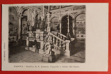 Usado, Cartão Pádua Basílica de S.Antonio Capela e Altar de Santo (C 58) comprar usado  Enviando para Brazil