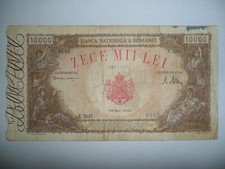Banconota 10000 lei usato  Reggio Calabria