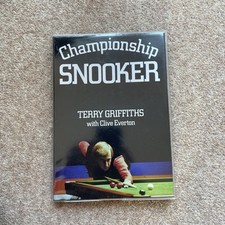 Championship snooker book for sale  PRESTON