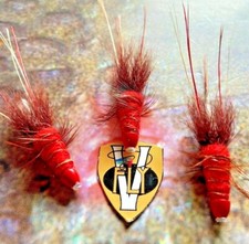 V Fly Ultimate Cone de carga de profundidade-Head Vermelho Francis Salmão Tubo Moscas E Ganchos comprar usado  Enviando para Brazil