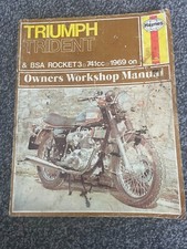 Haynes manual triumph for sale  BOSTON