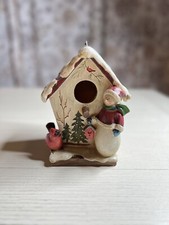 Ceramic birdhouse christmas for sale  Penns Grove
