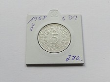 Brd 1958 silber gebraucht kaufen  Altenkirchen