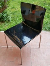 Set sedie nere usato  Roma