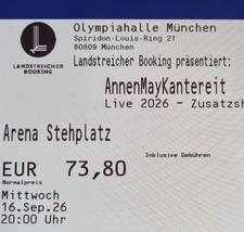 Tickets annenmaykantereit mün gebraucht kaufen  Fellbach